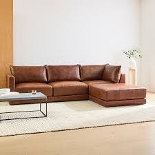 Melbourne Leather 3 Piece Ottoman