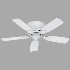Indoor Snow White Ceiling Fan 51059