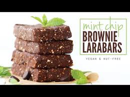 mint chip brownie homemade larabars