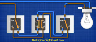 Iec 60364 iec international standard. Intermediate Switch Lighting Circuits Eu Uk The Engineering Mindset