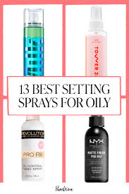 13 best setting sprays for oily skin