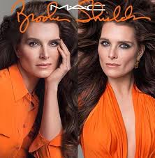 brooke shields for mac makeup line