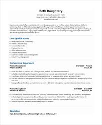     Cover Letter Examples For Medical Receptionist Assistance In Regarding Sample  Resume    Remarkable     Resume Sample