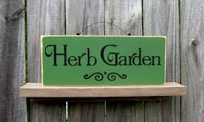 Garden Signs Herb Garden Herbs