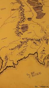 map of middle earth lotr hd wallpaper