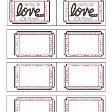 Coupon Book Ideas For Husband Blank Love Coupon Templates