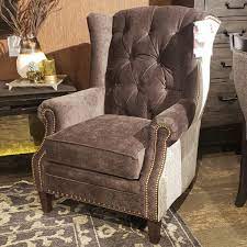 smith brothers tufted wingback chair