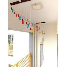 ceiling cloth hanger pulley cloth