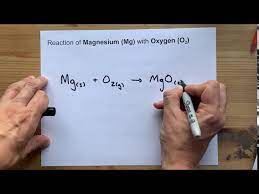 Of Magnesium With Oxygen Mg O2