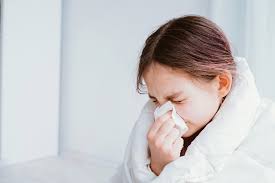 sneezing caused by allergic rhinitis
