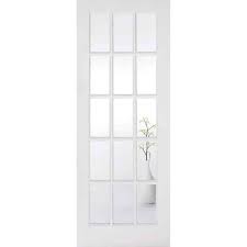 Panel Glazed Internal White Primed Door