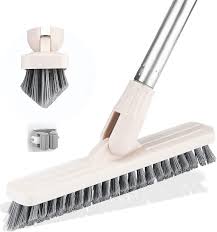 floor scrub brush with long handle