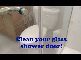 Clean A Glass Shower Doors