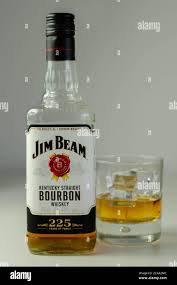 straight bourbon whiskey by jim beam