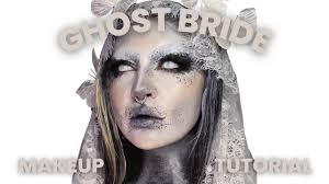 ghost bride halloween makeup tutorial