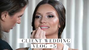 client wedding makeup vlog 5 bride