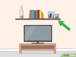 3 ways to decorate around a tv wikihow