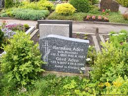 Grab von Gerd Aden (27.04.1897-28.08.1984), Friedhof Wiesens - w5004