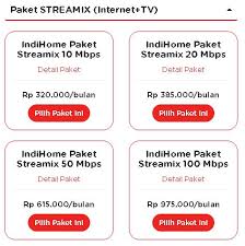 Paket streamix adalah layan indihome yang meliputi useetv entry terdiri dari 92 channels useetv (85 channels sd dan 7. Paket Indihome Paket Indihome Sedang Promo Daftar Indihome Sekarang