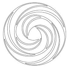12 Pics Of Swirl Mandala Coloring Pages Circle Swirls