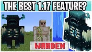 The one we were shown in the preview was pictured next to a new the warden has a heightened sense of hearing and no sense of sight or smell. Minecraft The Best 1 17 Feature So Far The Warden Caves Cliffs Update Youtube