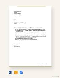 free gift letter template in