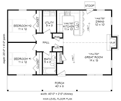 House Plan 51571 Ranch Style With