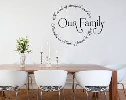 Our Family Circle Wall Decals