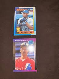 1989 fleer randy johnson montreal expos #381b baseball card. 1990 Donruss Randy Johnson Value 0 01 129 49 Mavin