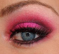 pei makeup artist red pink valentine