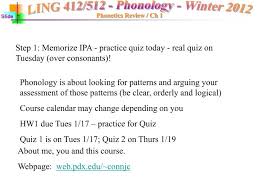 Ppt Step 1 Memorize Ipa Practice Quiz Today Real Quiz