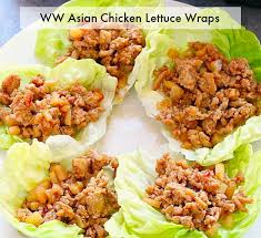 ww asian en lettuce wraps recipe