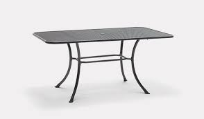Mesh Rectangular Table 160x90cm
