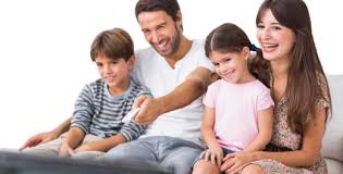 Image result for family watching movie