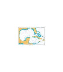 British Admiralty Nautical Chart 4401 Gulf Of Mexico
