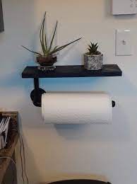 Paper Towel Holder With Shelf Paper