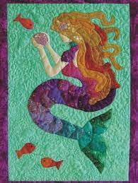 Mermaid Quilt Ocean Quilt Applique Quilts