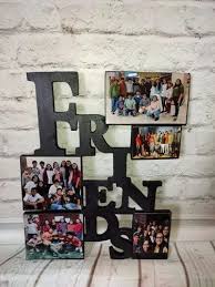 friends wooden photo frame for gift