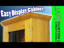 Make An Easy Display Cabinet 117