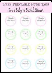 Baby food jars are the perfect vessel to hold all kinds of great shower decorations. Free Printable Baby Shower Favor Tags In 20 Colors Baby Shower Labels Baby Shower Printables Baby Shower Favor Tags