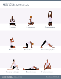 yoga sequence for tation prep