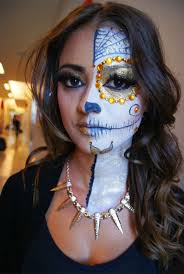 sugar skull halloween makeup ideas