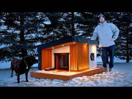 Heated Dog House For Canadian Winters