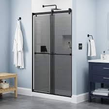 frameless sliding shower door