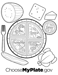 myplate coloring page
