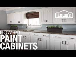 how to paint cabinets you