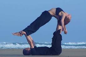 5 easy partner yoga poses to strengthen