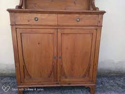 antique cupboard with glass doors for