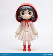 Mila: Lil Red Riding Hood Vinyl Toy with Monochromatic Depth Stock  Illustration - Illustration of coat, depth: 297413352
