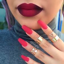 matching lipstick and nail polish ideas